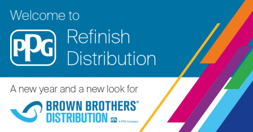 BROWN BROTHERS® Distribution becomes PPG Refinish Distribution